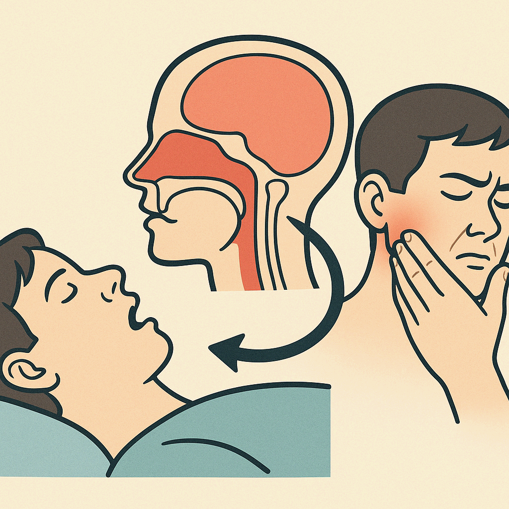 비염과 턱관절장애(TMJ)의 상관관계: 해부학적&middot;기능적 연결고리의 이해