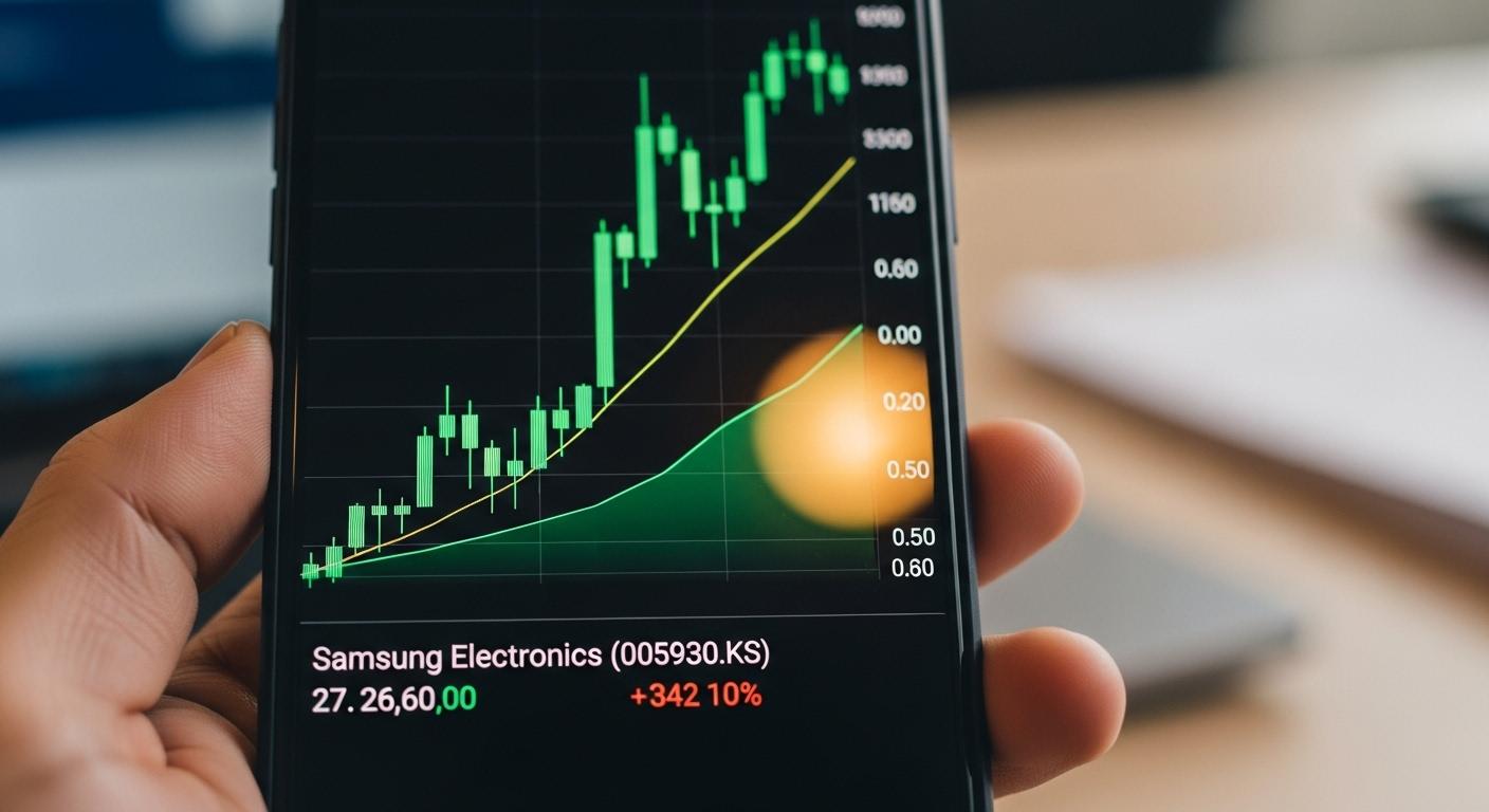 삼성전자 주가차트