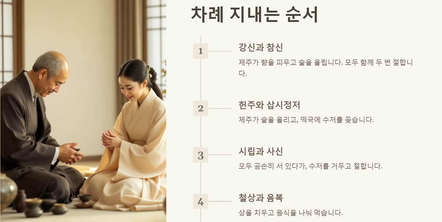 설날 차례상 차리는 방법