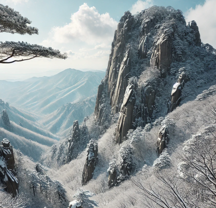 망월봉의 자연경관 사진