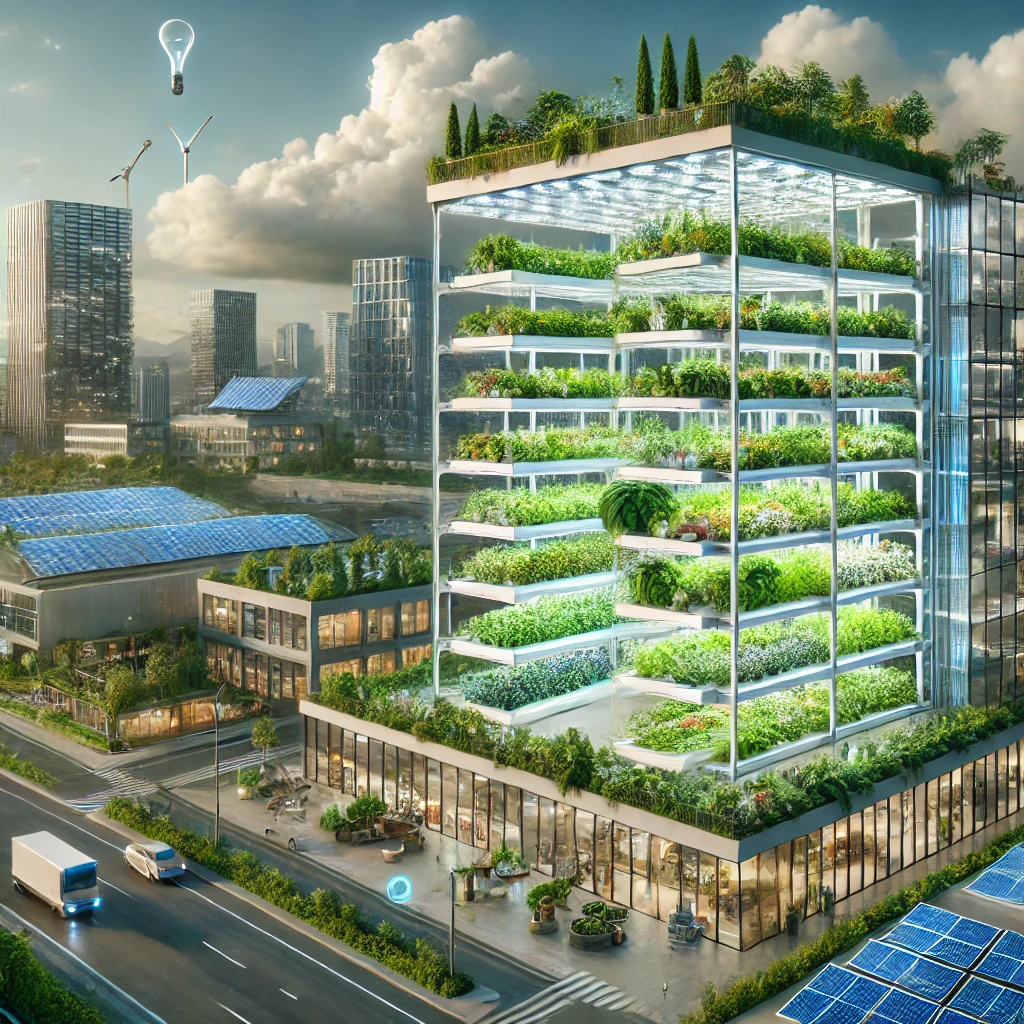 미래 농업인 수직농장과 기후변화대응