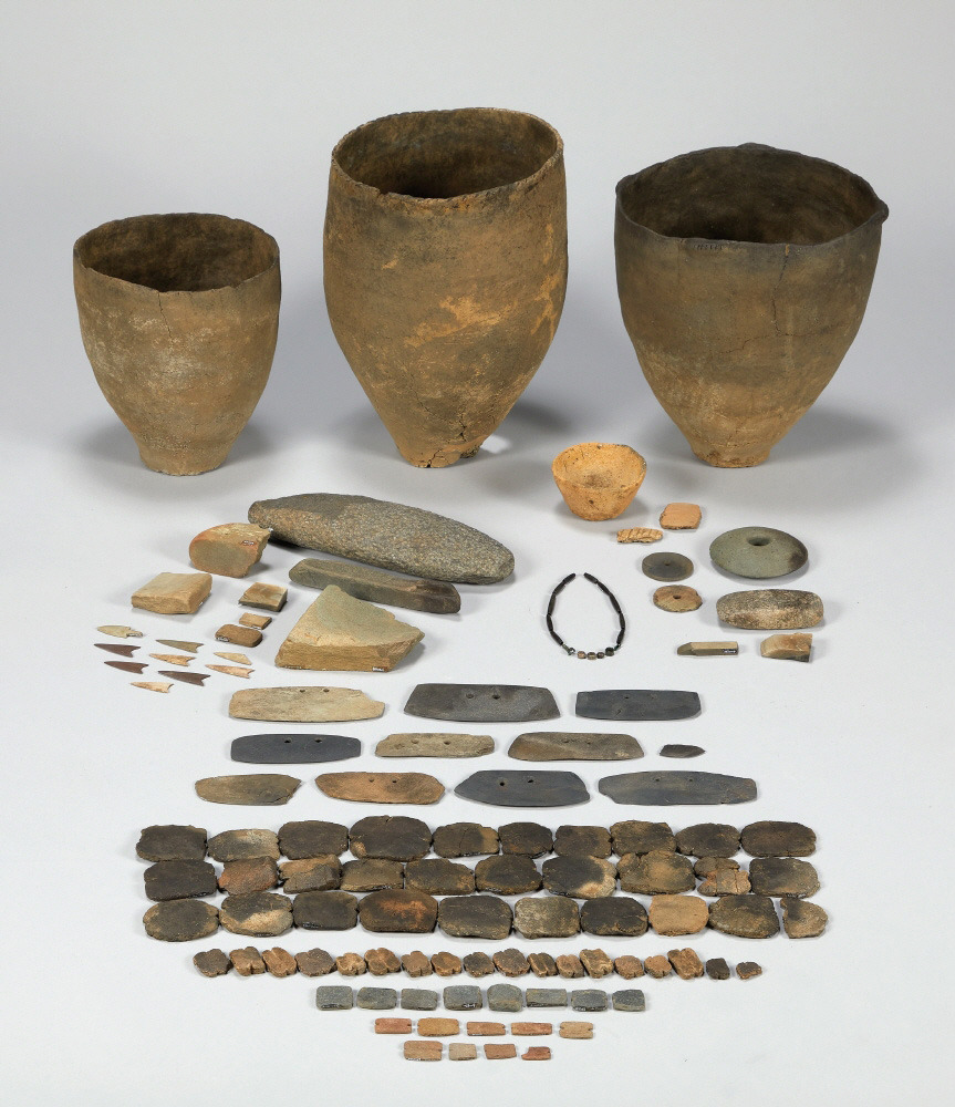 정선 아우라지 유적 출토 유물