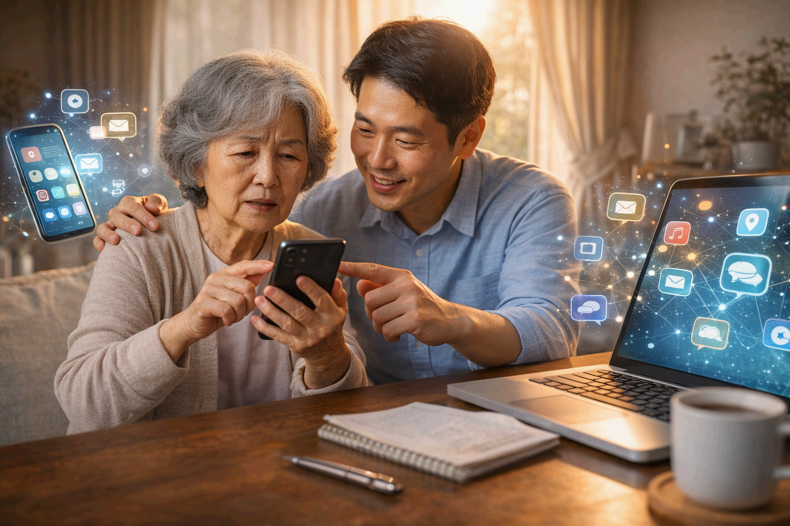 노인 디지털 격차 문제와 디지털 포용 정책의 필요성