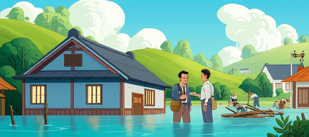 침수 피해, 재난지원금과 보험으로 든..