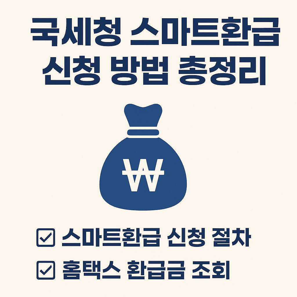 국세청 스마트환급 신청 방법 총정리