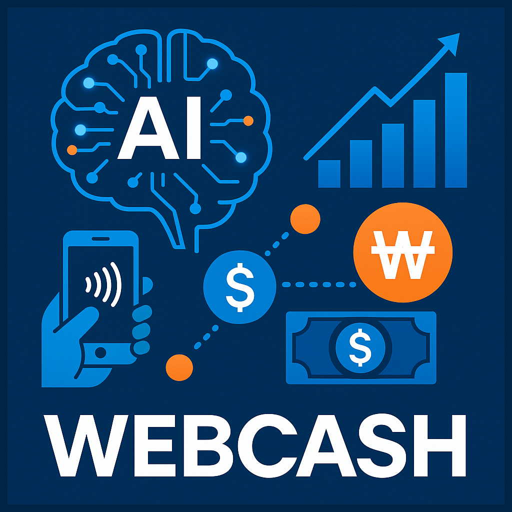 웹케시 AI, 핀테크, 정책(지역화폐)