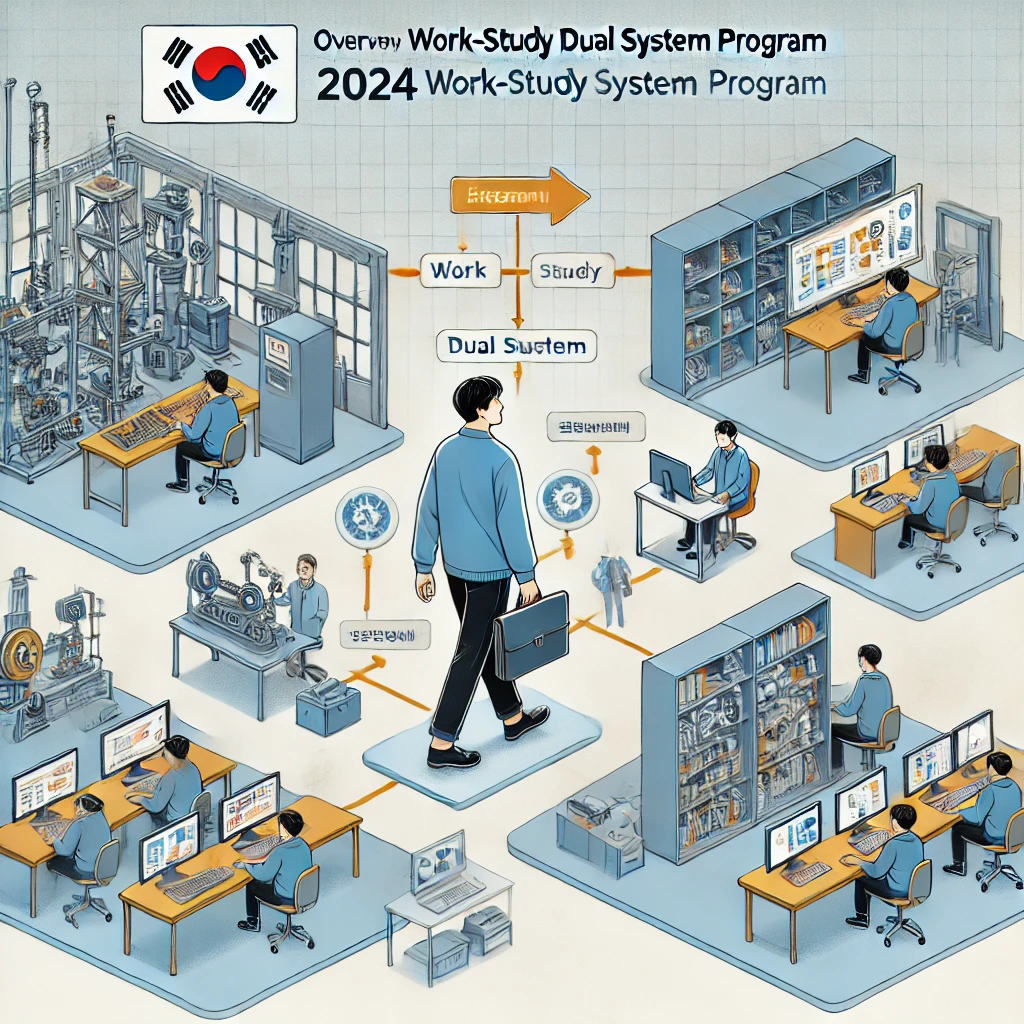 일학습병행 지원사업 개요 - 일터와 학습기관에서의 이중 학습 과정