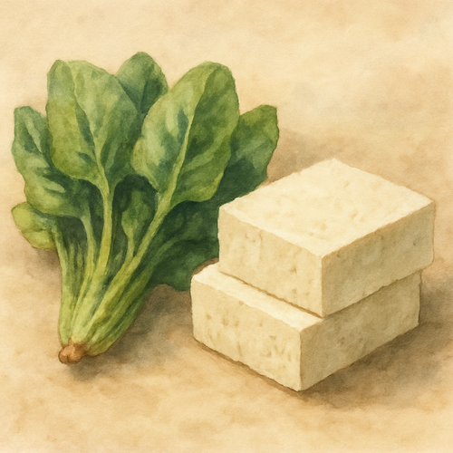 시금치-두부-궁합