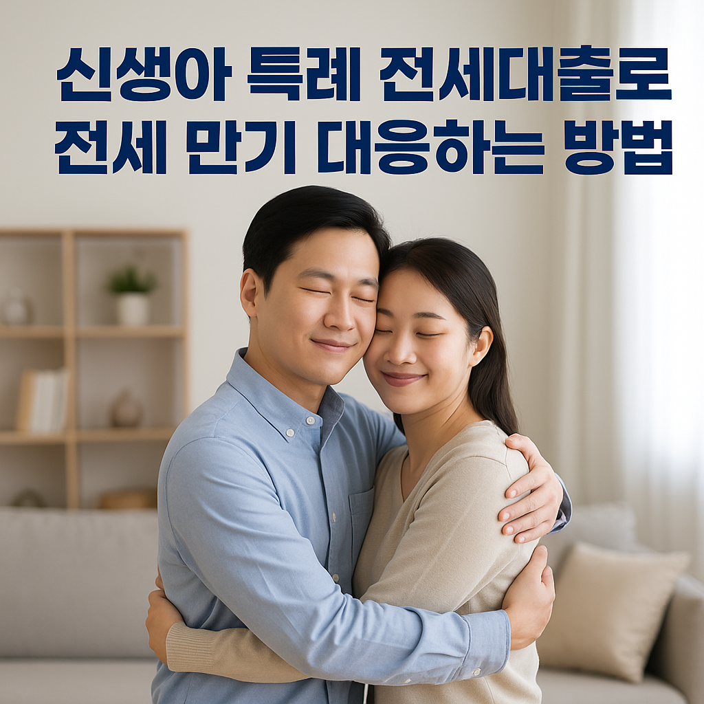 신생아 특례 전세대출로 전세 만기 대응하는 방법