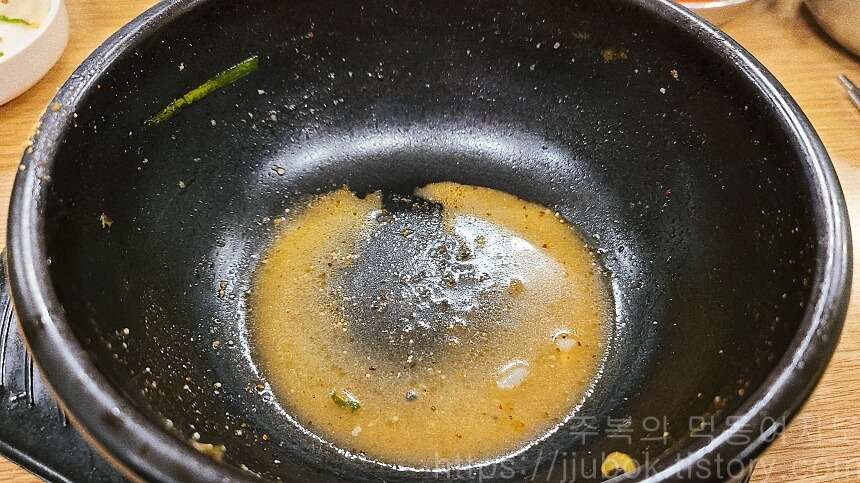 토부리-병천순대-순대-곰탕-마무리