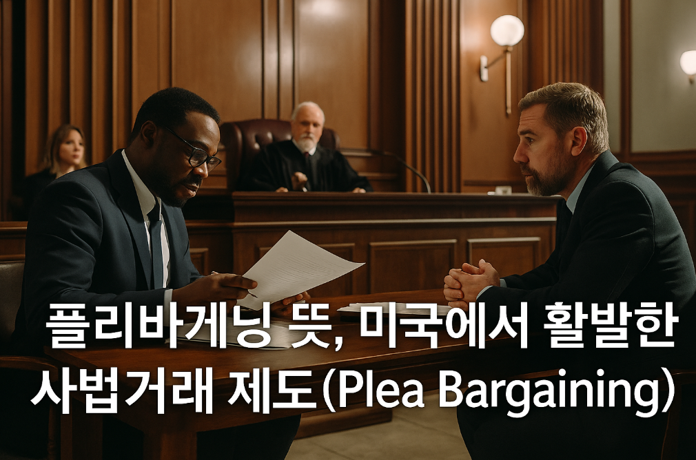 플리바게닝 뜻부터 미국 사법거래까지 3분 완벽 정리