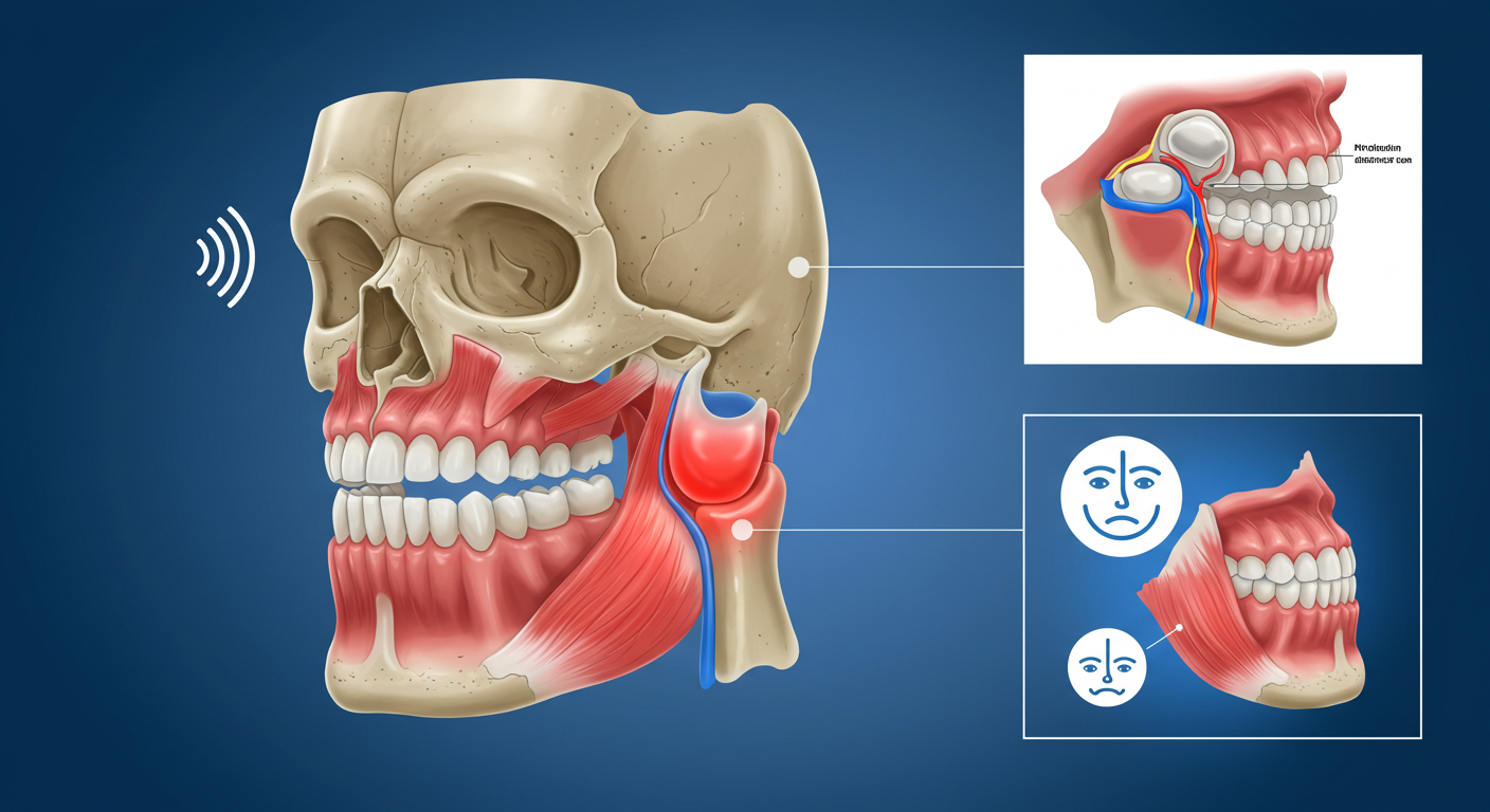 "턱관절과 부정교합의 상관관계"에 대한 이미지입니다.