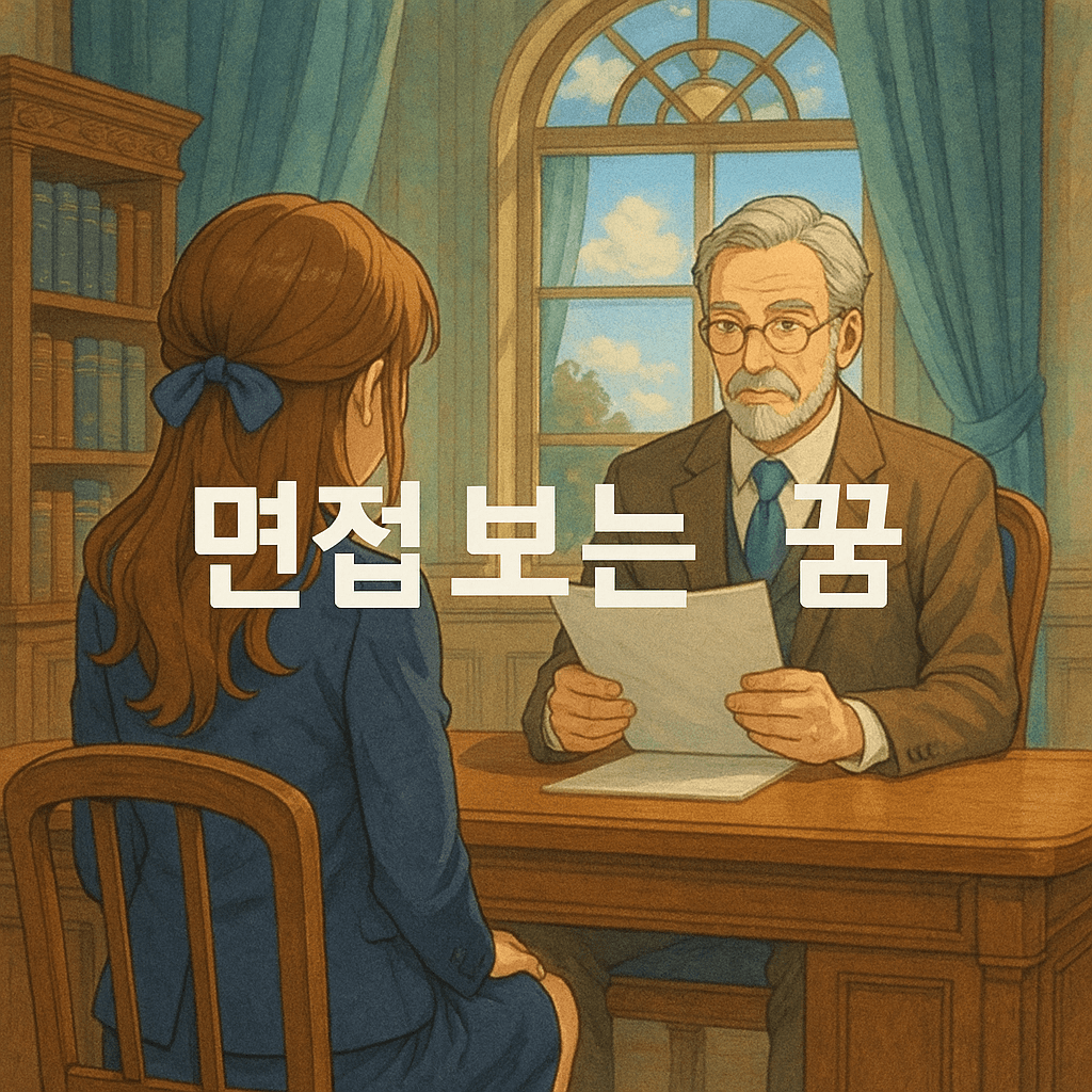면접 보는 꿈 해몽