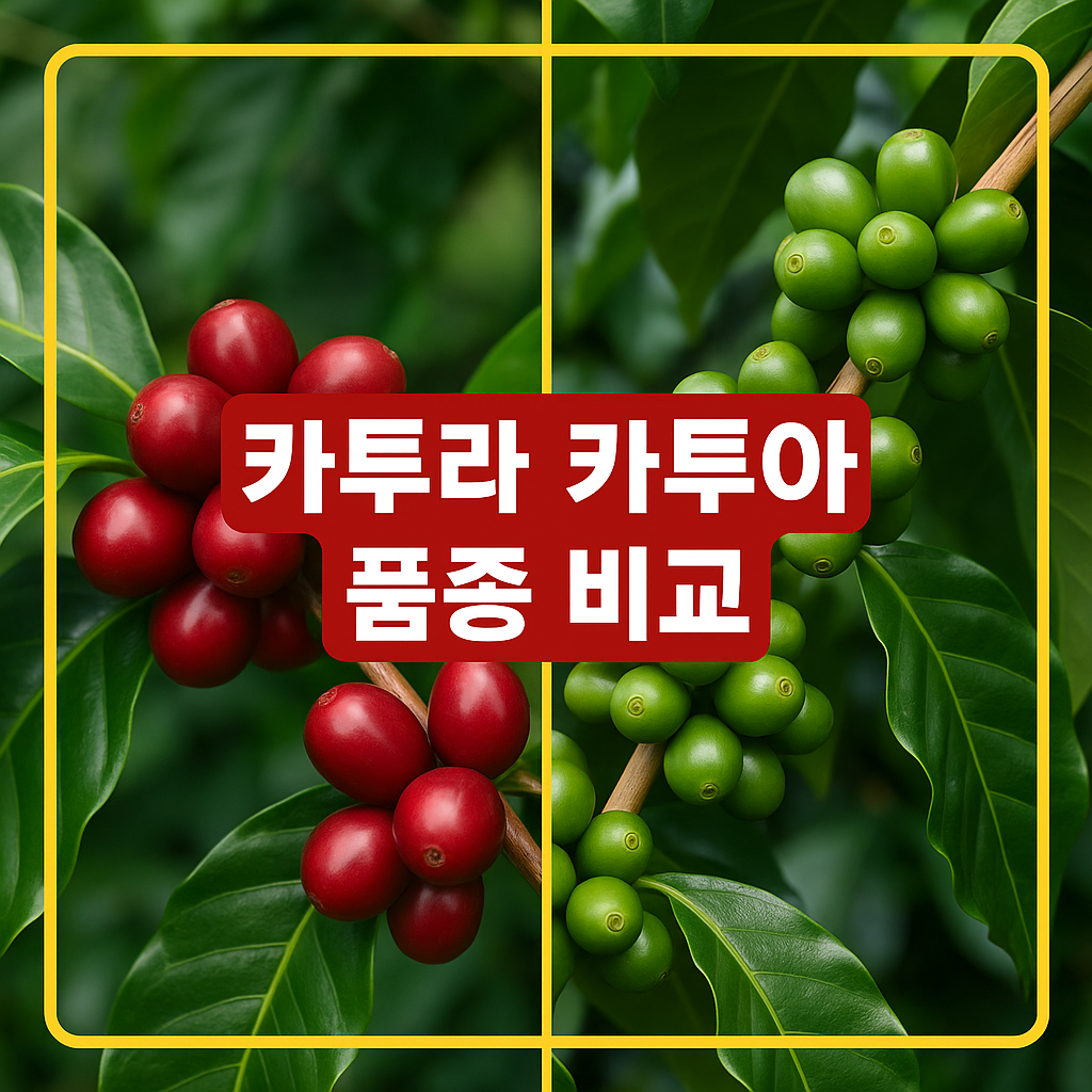 카투라와 카투아이 품종 비교