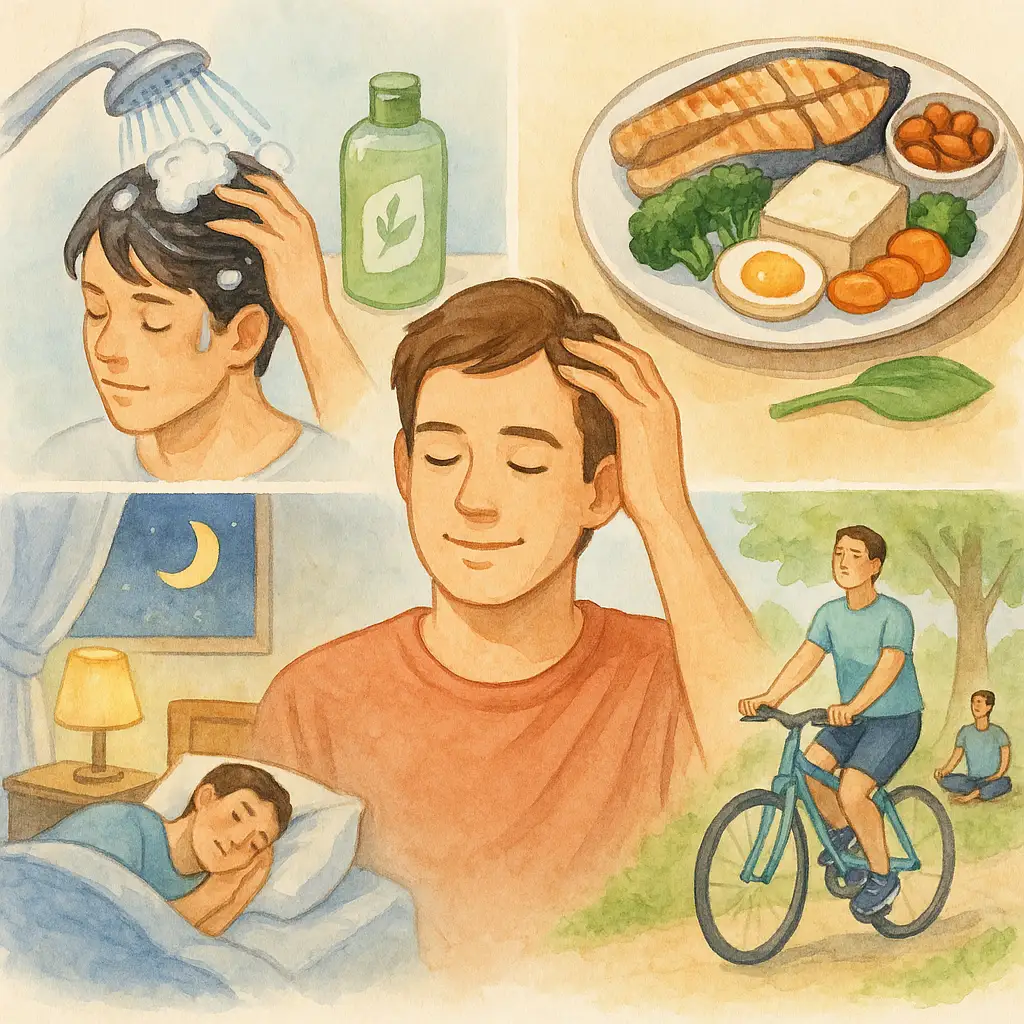환절기 탈모 완화를 위한 생활 관리법