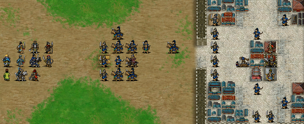 삼국지 조조전 서주보복전 아군 진형 변경