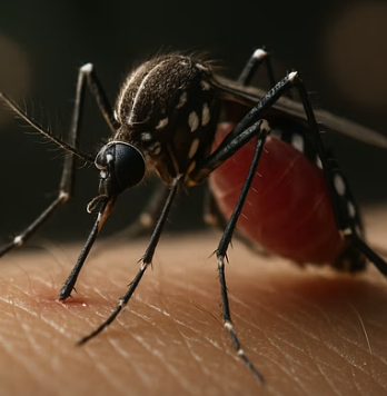흰줄숲모기 암수 구별&amp;#44; 피 빠는 놈은 따로 있다? (암컷의 비밀)