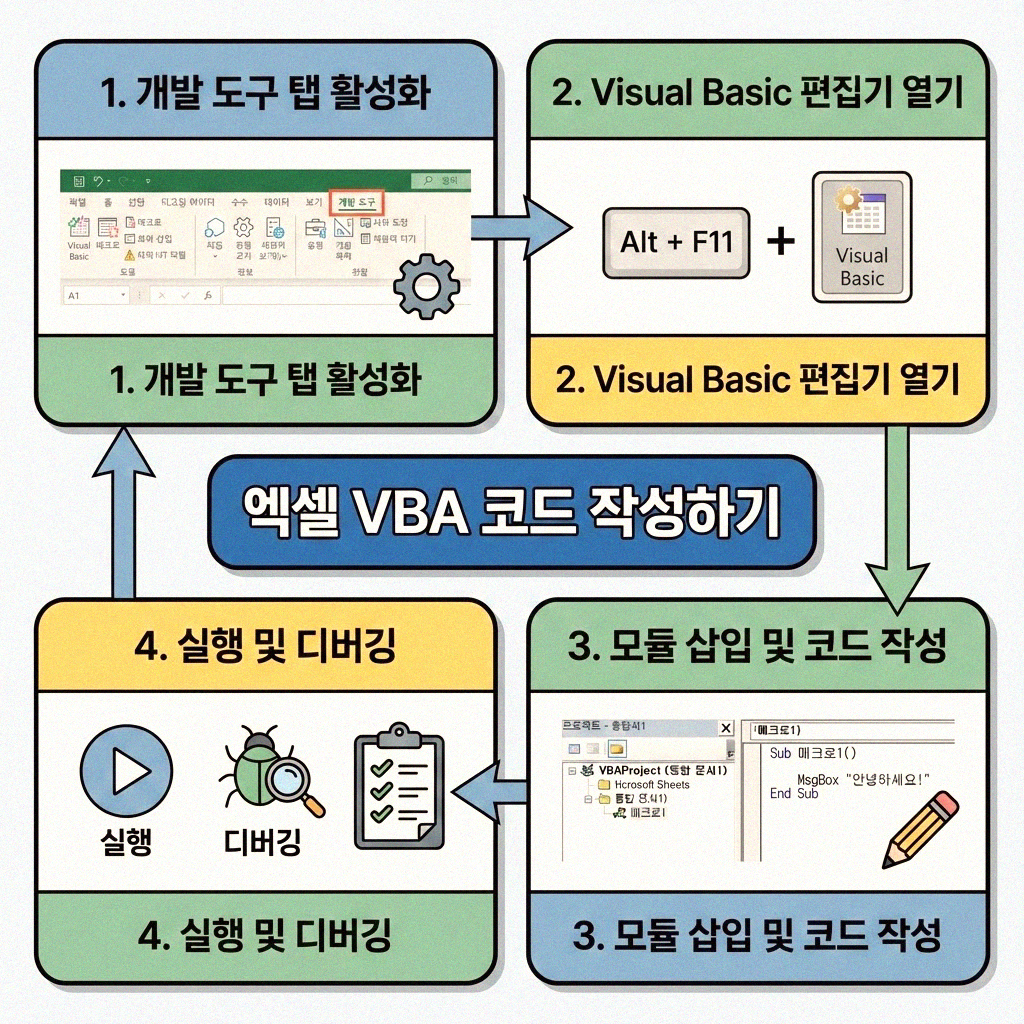 엑셀 VBA 자동 저장 주기 설정하는 쉬운 방법