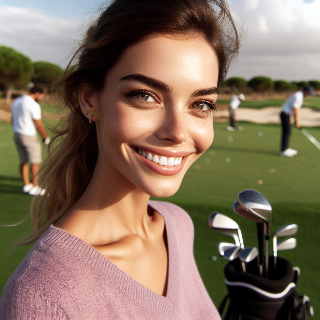 실외골프연습장 배경