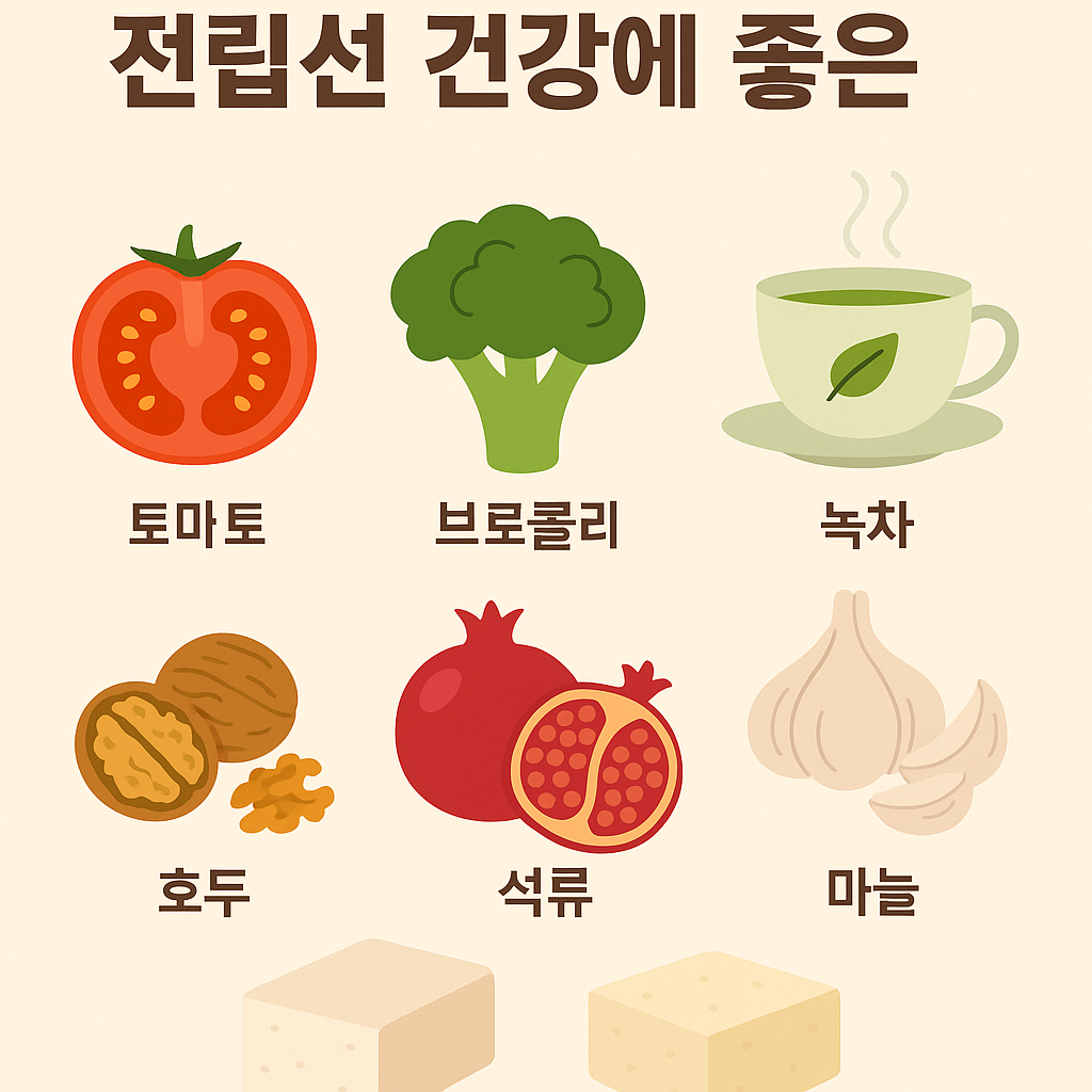 전립선 건강에 좋은 음식