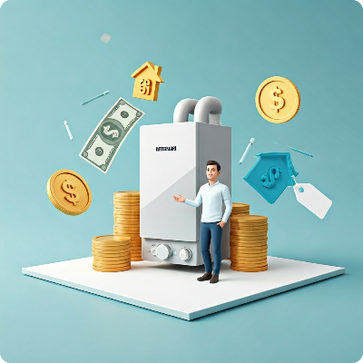 귀뚜라미 보일러 교체비용 이미지