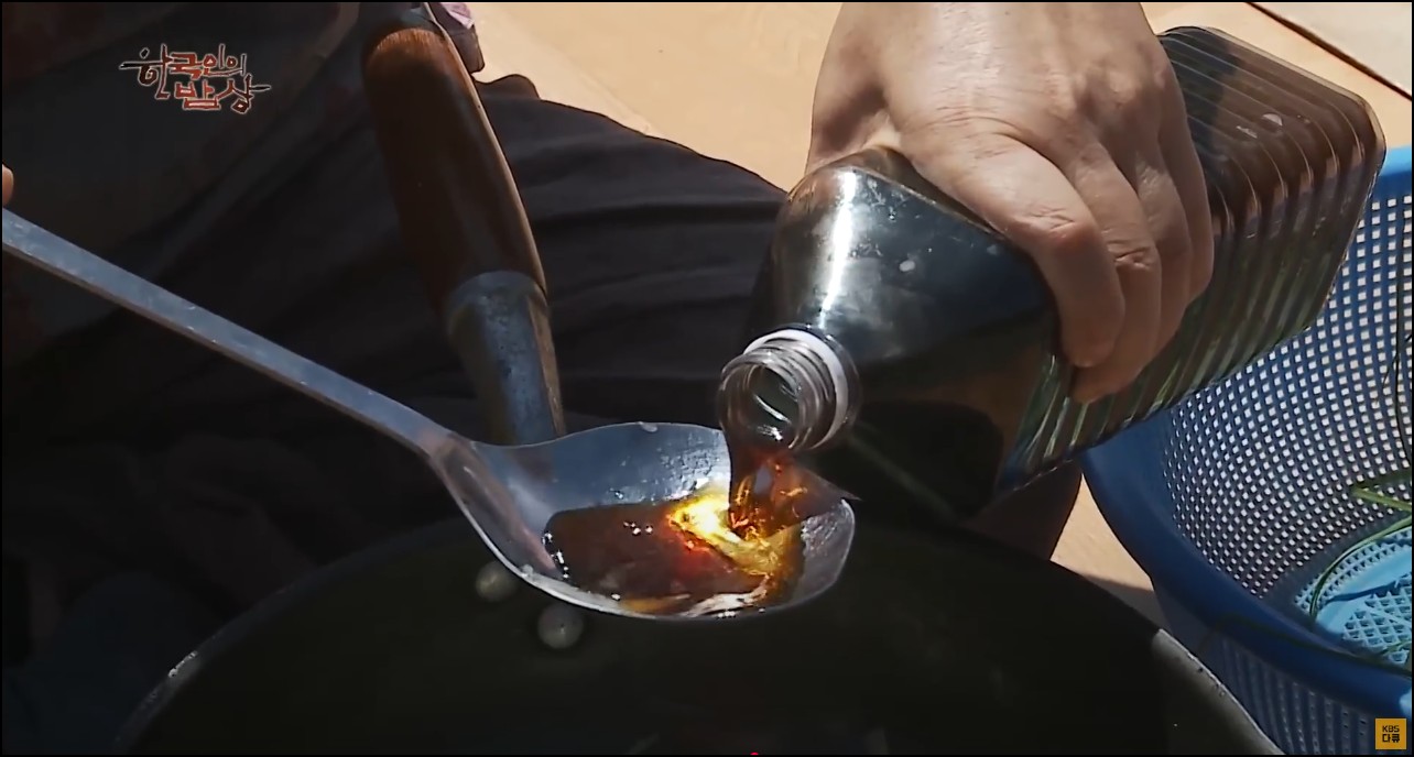 수박껍질 들깨볶음
수박껍질 요리