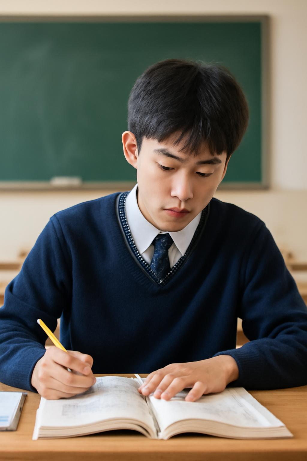 중학생 1학년 시험