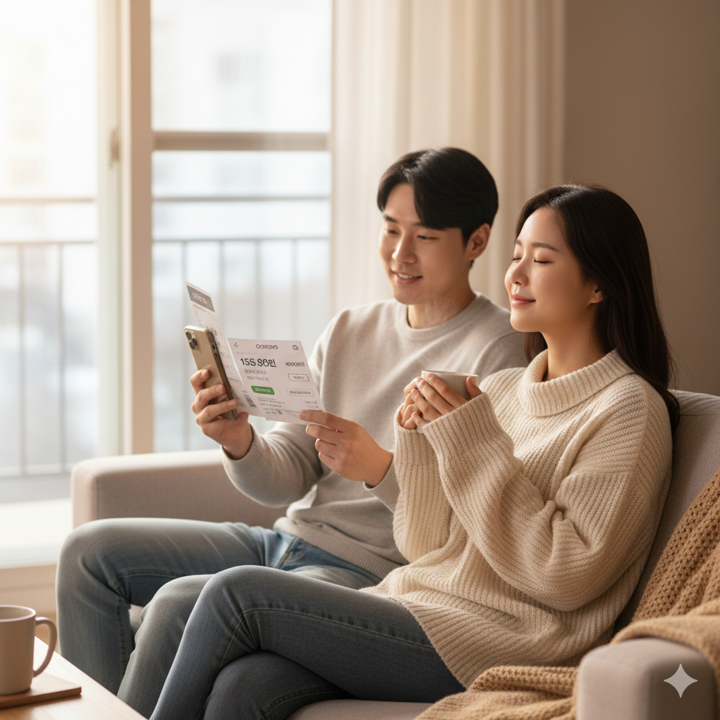 도시가스 실시간요금 확인 방법