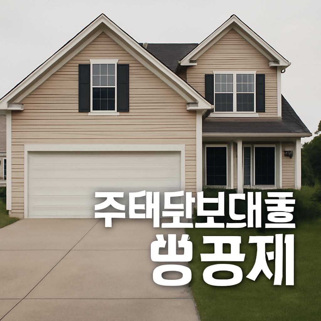 주택담보대출 방공제