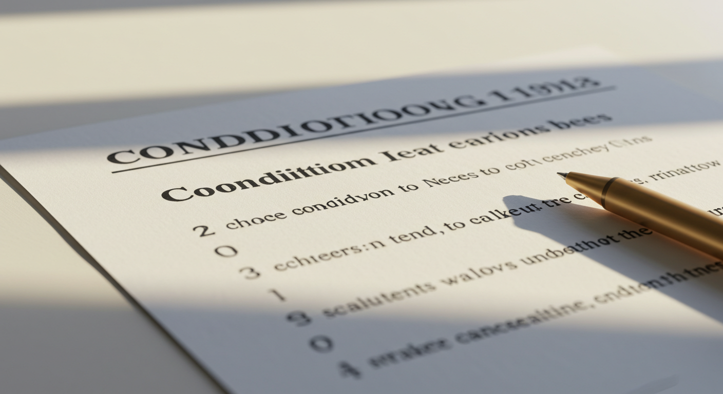 선택 전 확인해야 할 조건은?#2