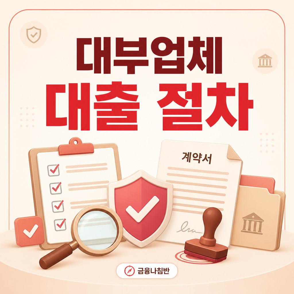 대부업체 대출 절차