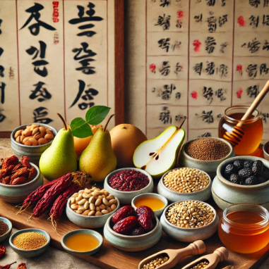 피부 건강을 위한 한국 자연식 관련 사진