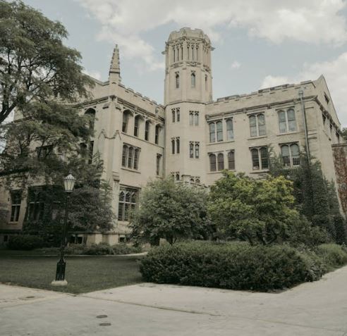 시카고 대학 전경