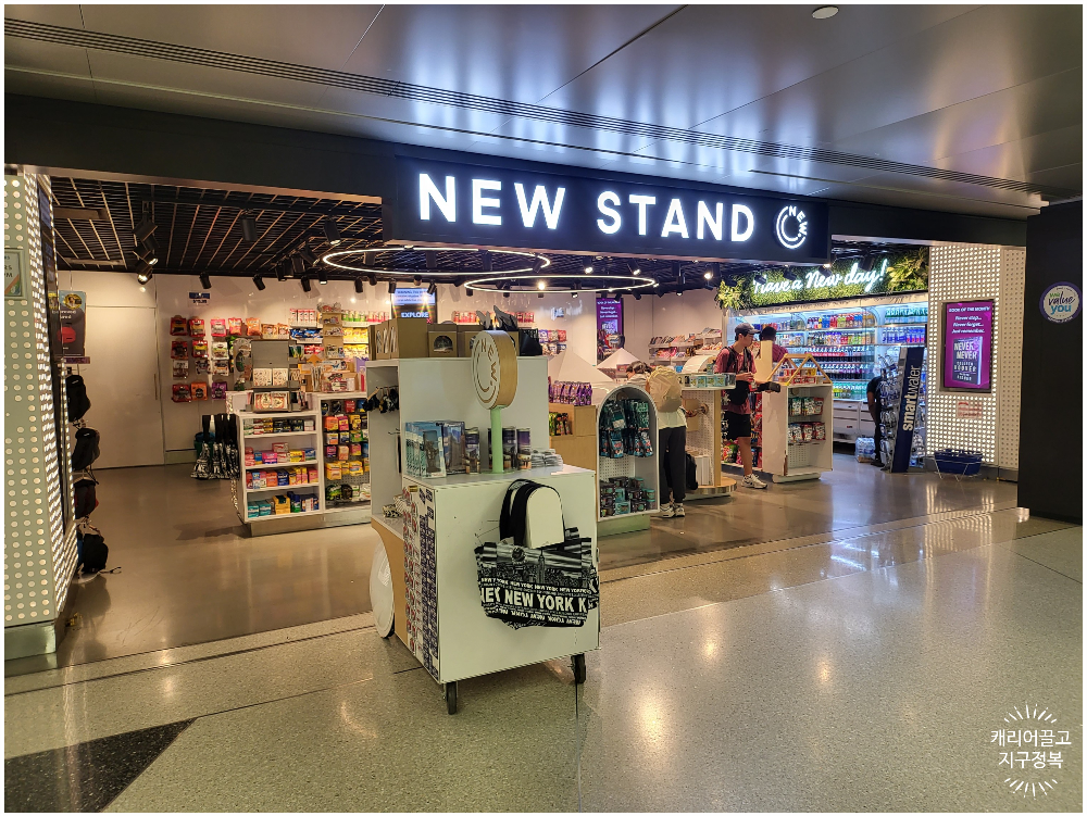 뉴욕 뉴왁공항 에어 프레미아 체크인 카운터 위치