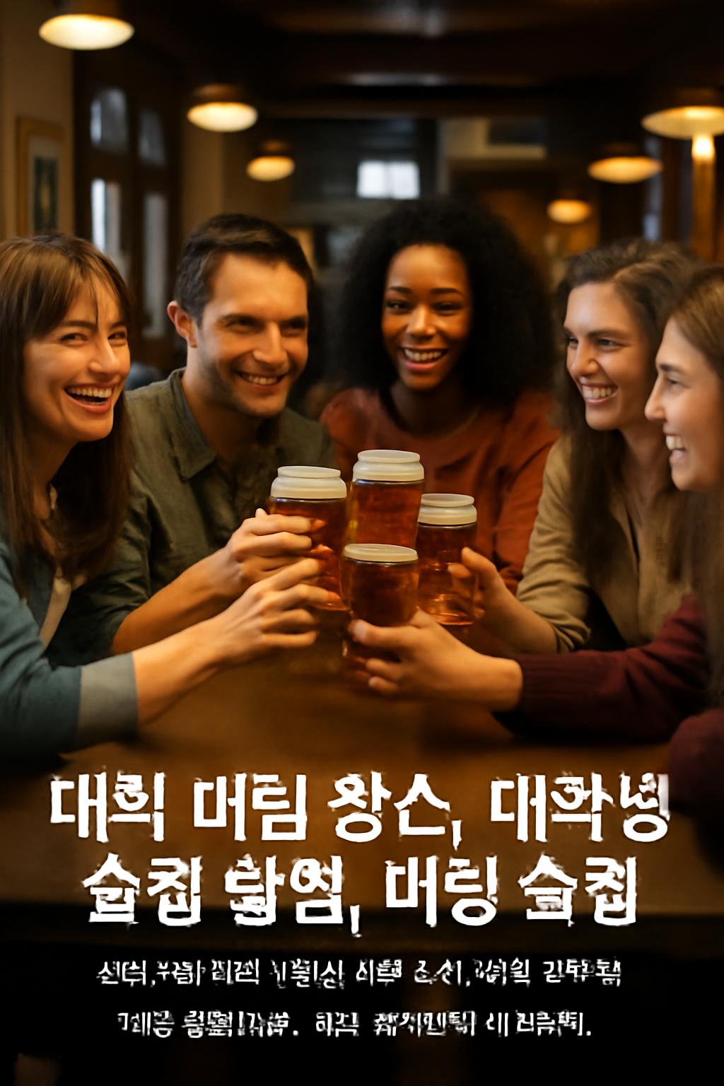 대학생 미팅 술집