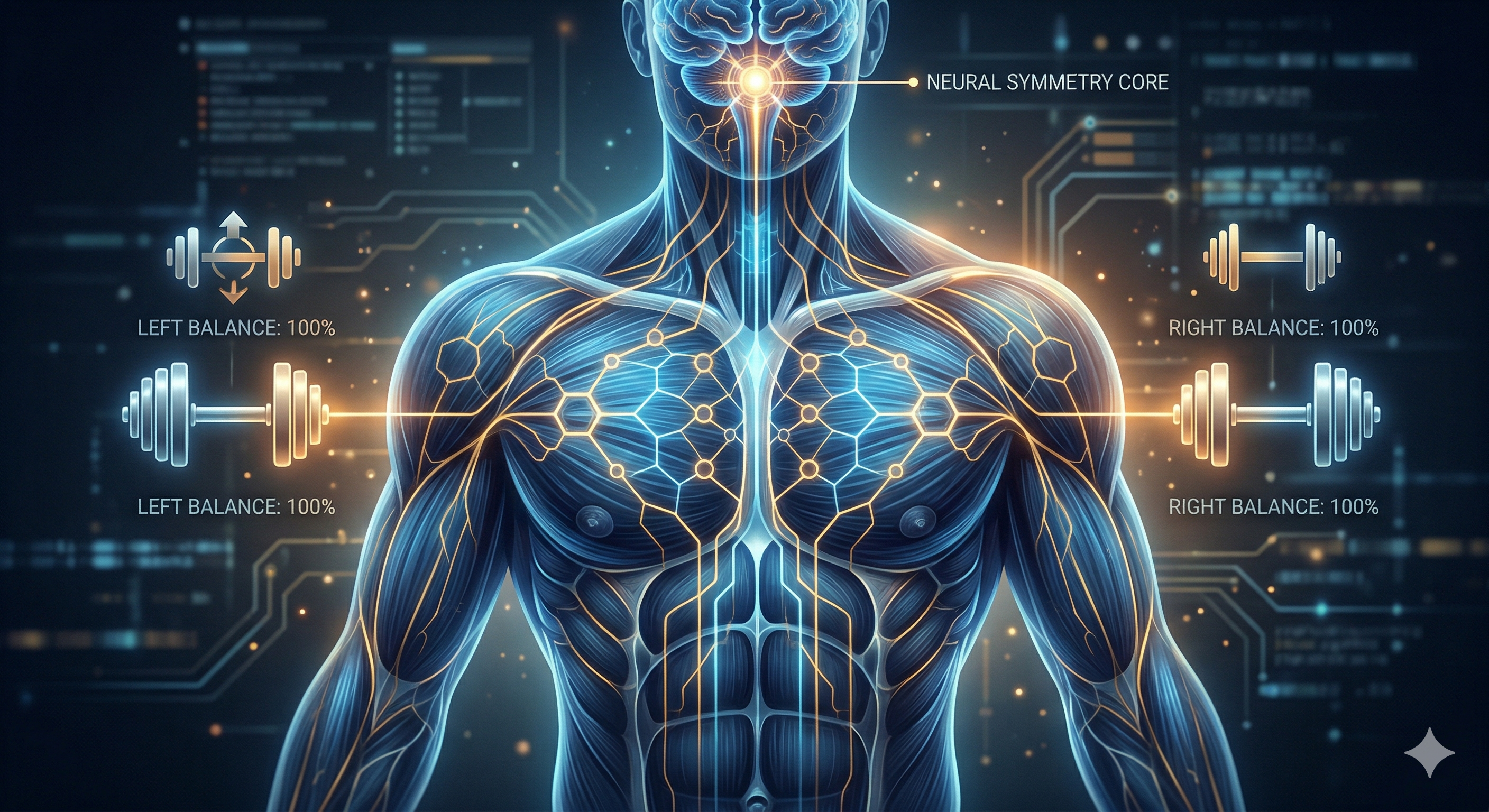 문제 원인:
왜 좌우 밸런스는 근육보다 신경 패턴에서 먼저 무너지는가