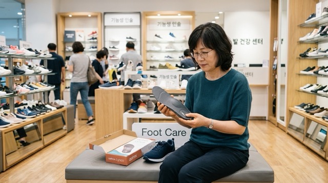 족저근막염 원인 신발 교체 효과