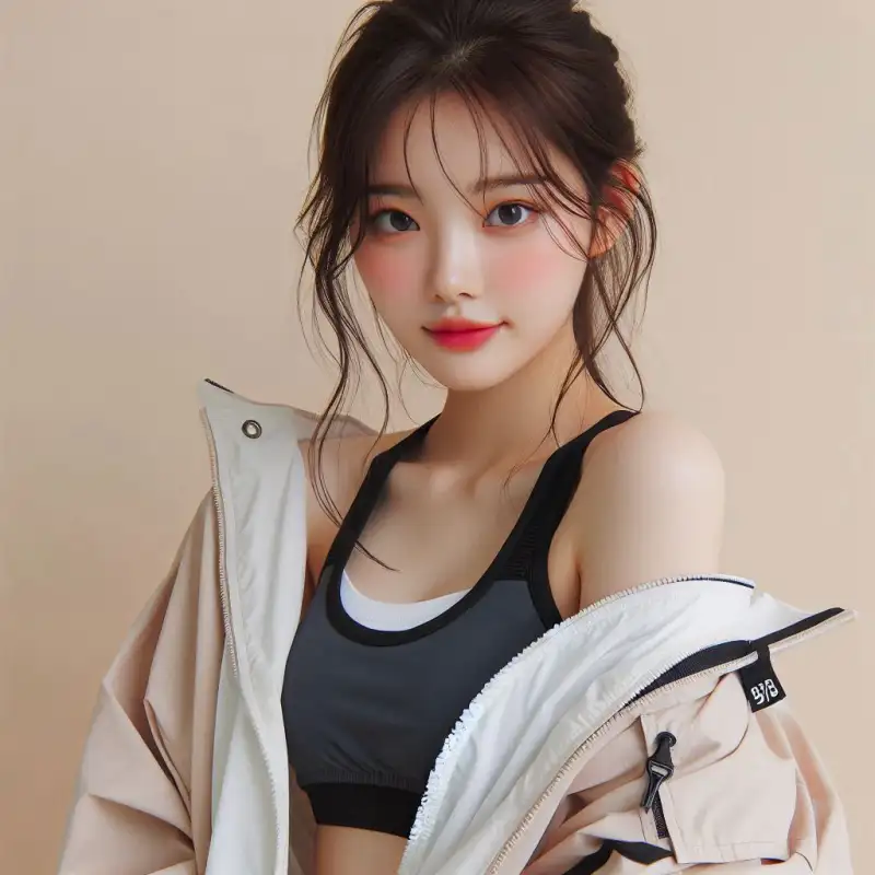 젝시믹스-레깅스-사이즈-추천을-알아보는-여성의-모습