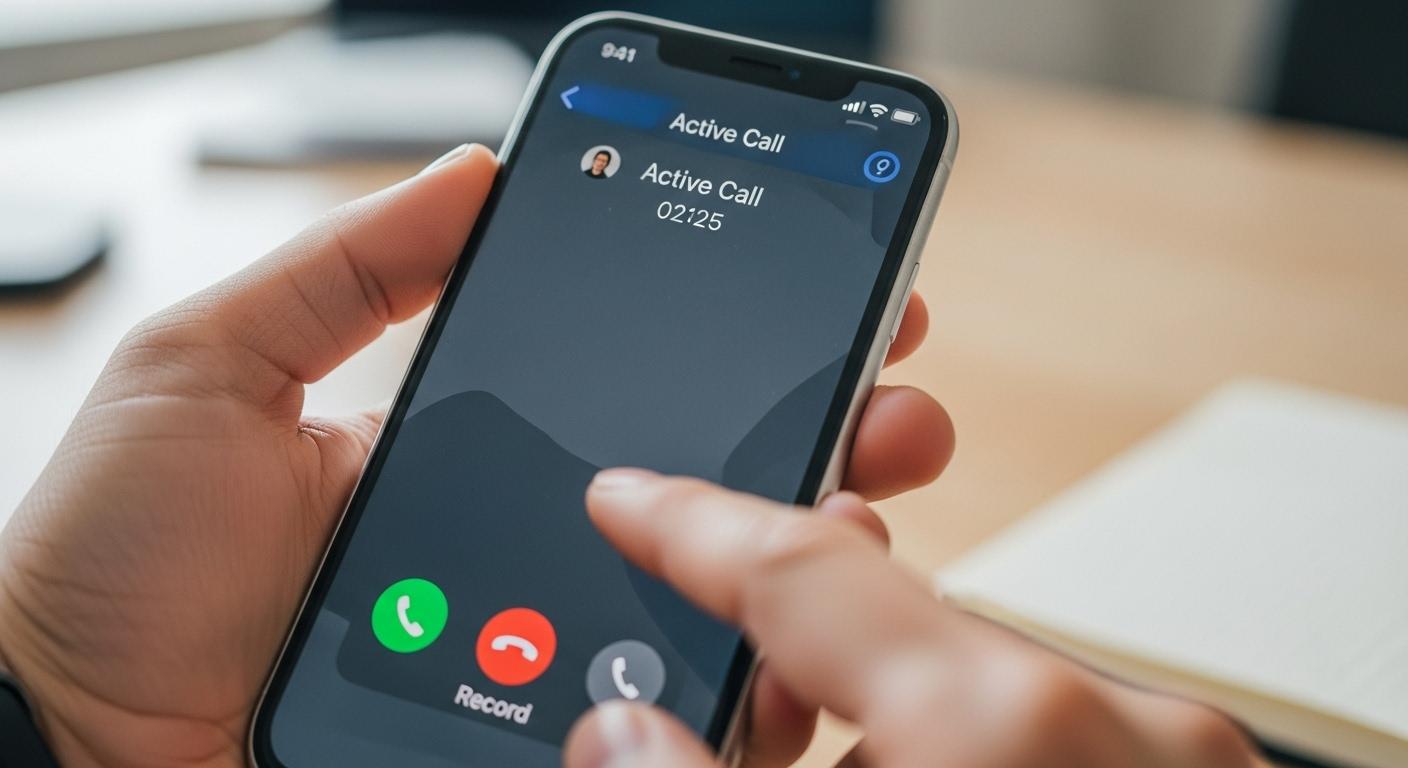 아이폰 통화 녹음 상대방 저장