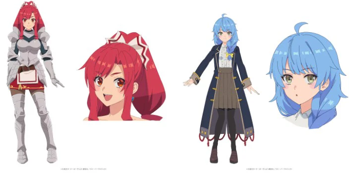 마리나 (CV : 이나미 하나) / 레인 (CV : 히에다 네네)