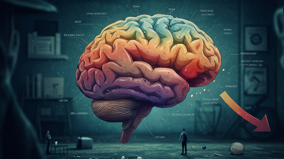 수면 부족이 뇌건강에 미치는 영향 그림