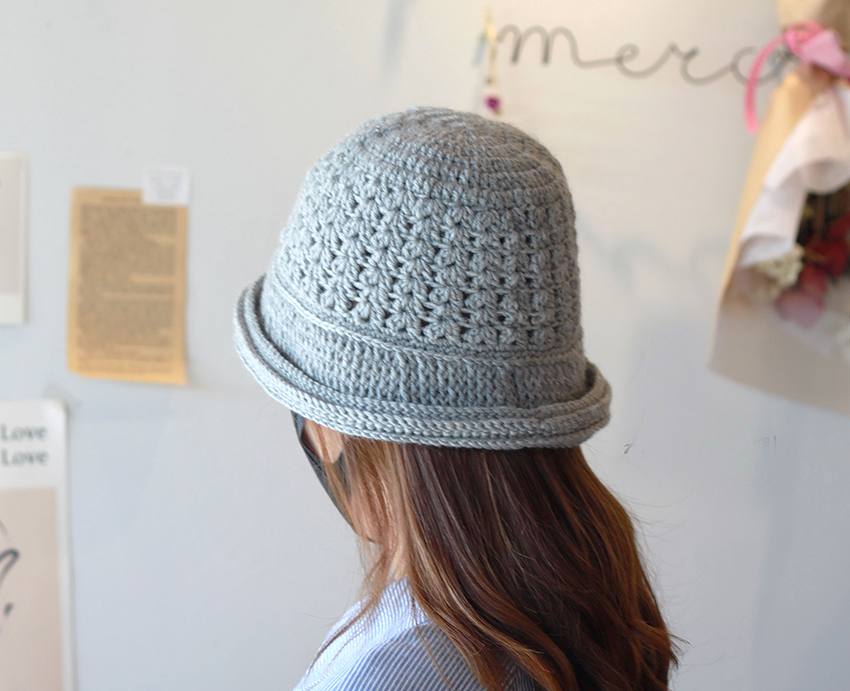 코바늘벙거지모자