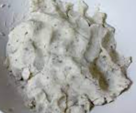 한국의 떡 종류 밀기울떡-반죽