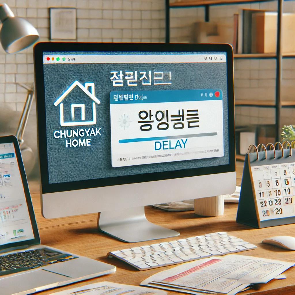 청약홈 지연