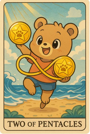 Two of Pentacles (펜타클 2)