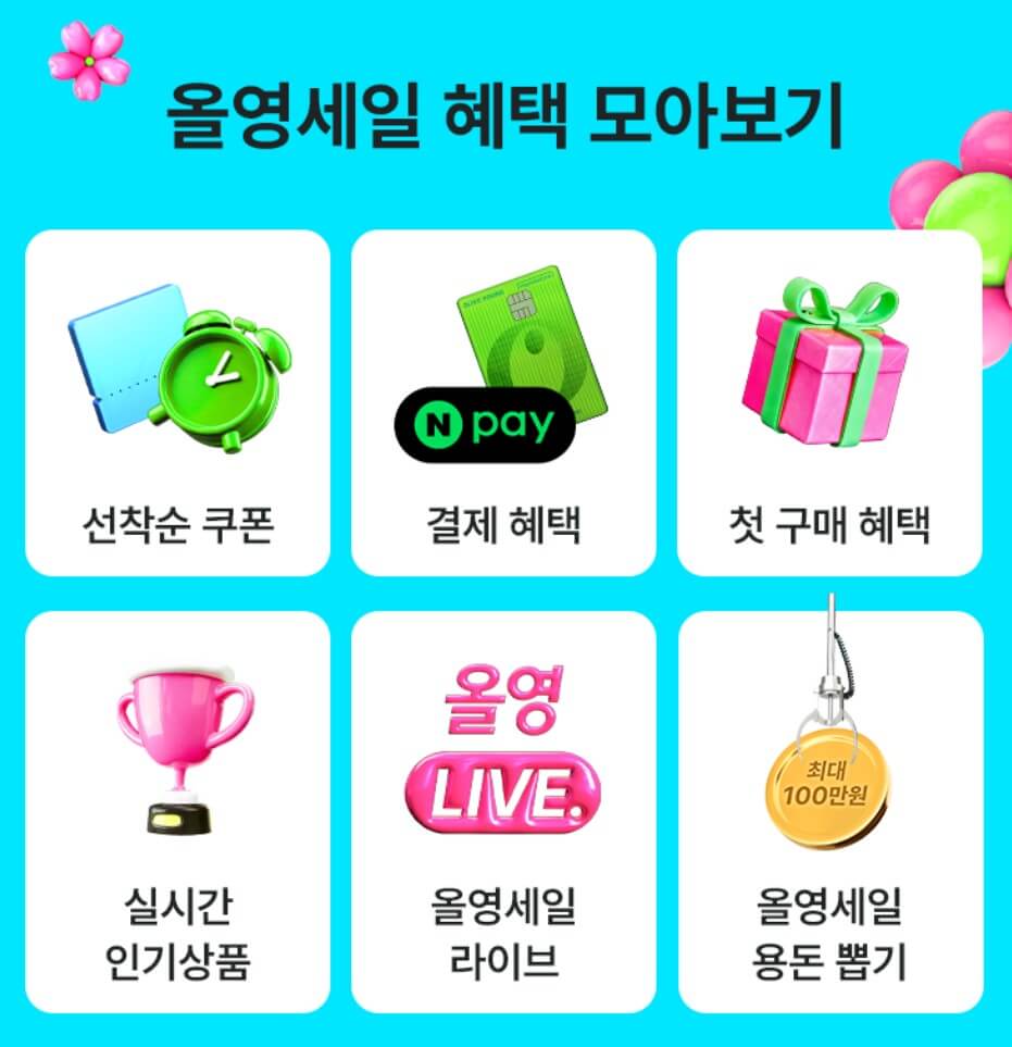 3월 올영세일 추천템 선착순 쿠폰