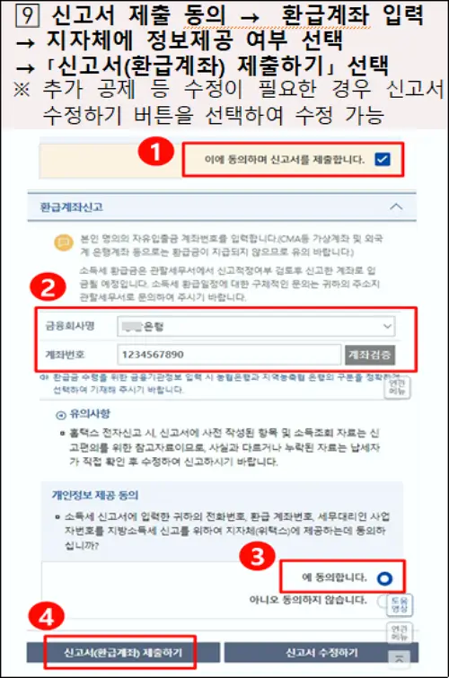 종합소득세 환급금