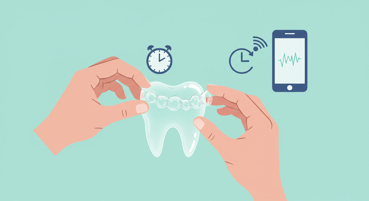"인비절라인(투명교정): 편의성과 심미성의 조화"에 대한 이미지입니다.