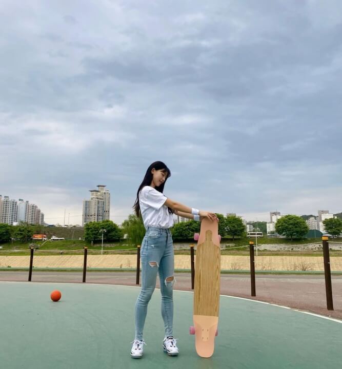 진천군청 소속 김민지 선수