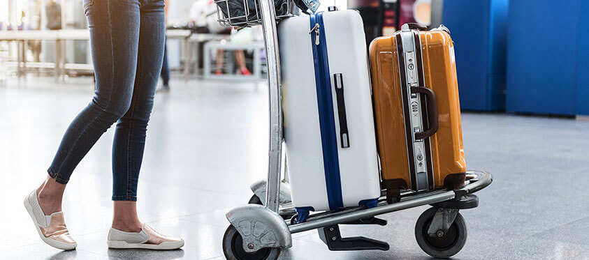 탑승수속 시 허용되는 수하물 안내